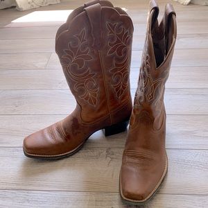 Ariat square toe boots